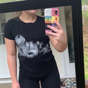 coca-cola fitted t-shirt